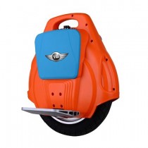 TG A8 Single Wheel Electric Unicycle 14 Inch Self-Balancing Scooter 132Wh LED Light Orange
