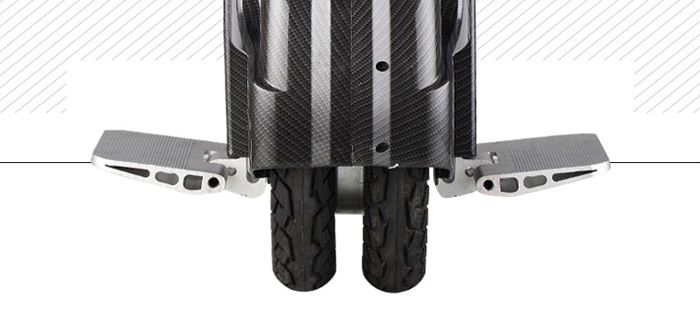 Saluko twin wheel electric unicycle